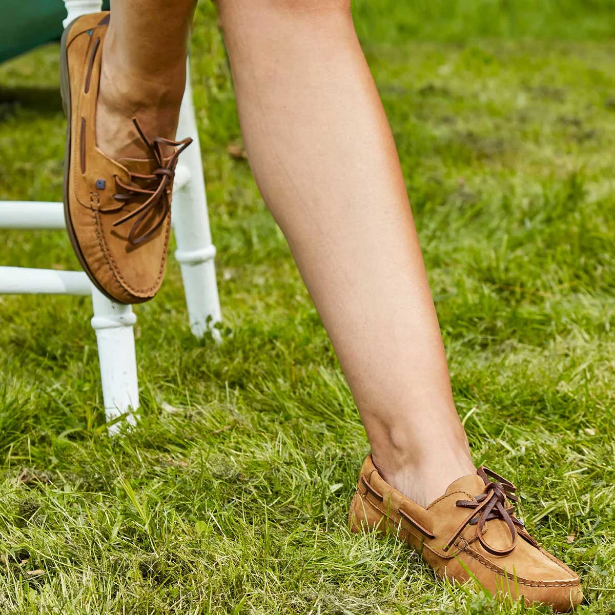 DUBARRY Ladies Aruba Deck Shoes - Cognac - Image 4