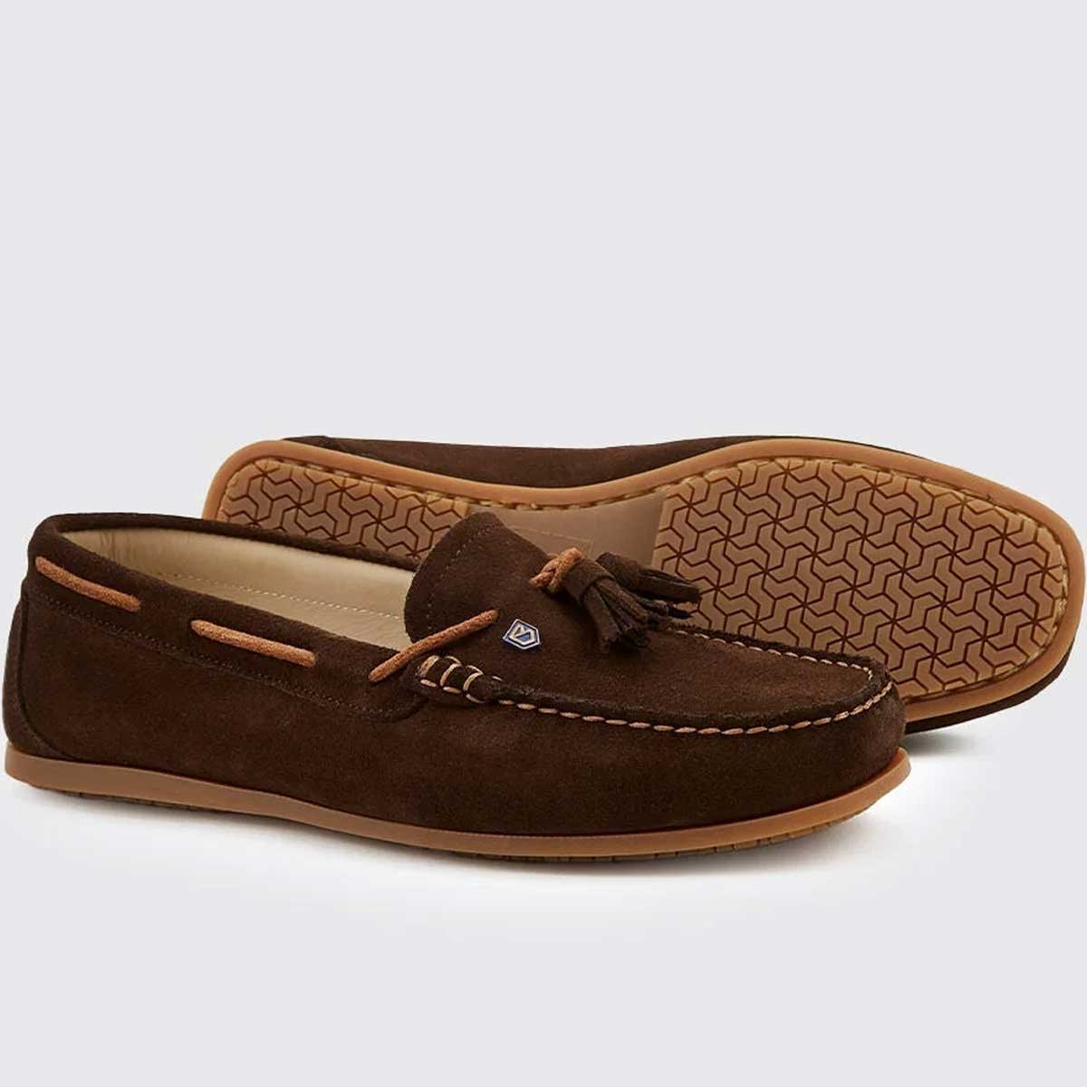 DUBARRY Ladies Jamaica Deck Shoes - Cigar - Image 3