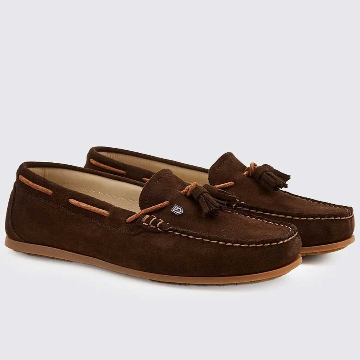 DUBARRY Ladies Jamaica Deck Shoes - Cigar - Image 5