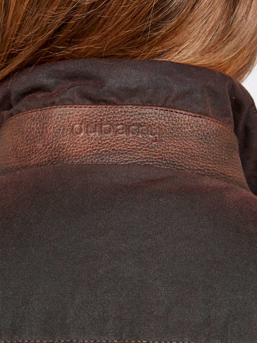DUBARRY Ladies Mountrath Wax Jacket - Java - Image 4