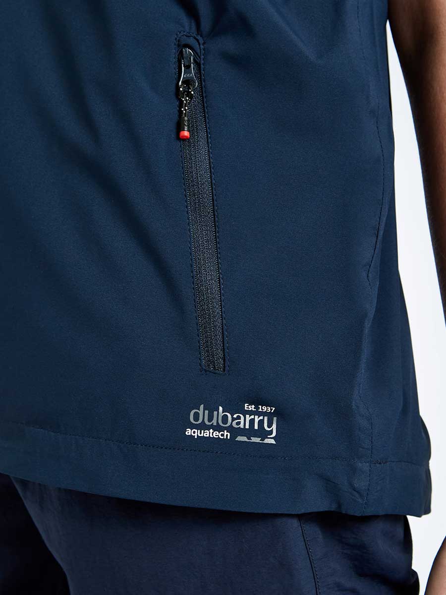DUBARRY Lanzarote Unisex Fleece-Lined Technical Gilet - Navy - Image 2