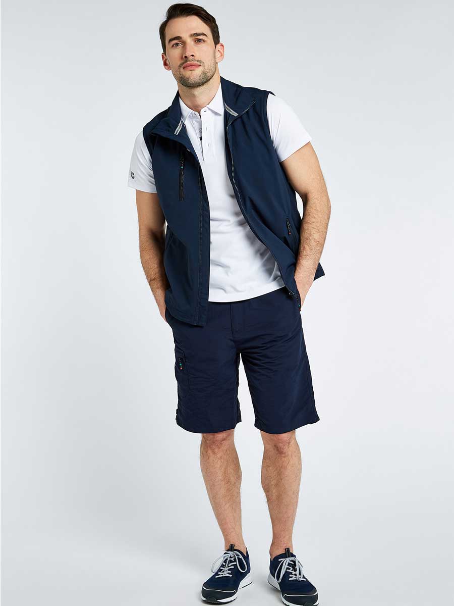 DUBARRY Lanzarote Unisex Fleece-Lined Technical Gilet - Navy - Image 5
