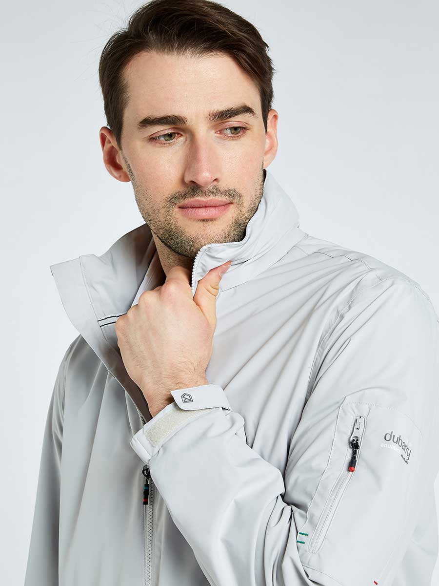 DUBARRY Levanto Mens Lightweight Crew Jacket - Platinum - Image 3