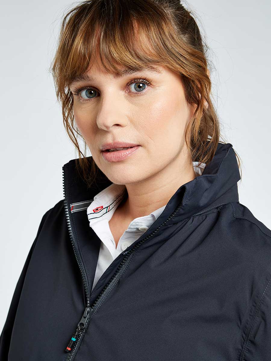 DUBARRY Livorno Womens Fleece-Lined Crew Jacket - Graphite - Image 2