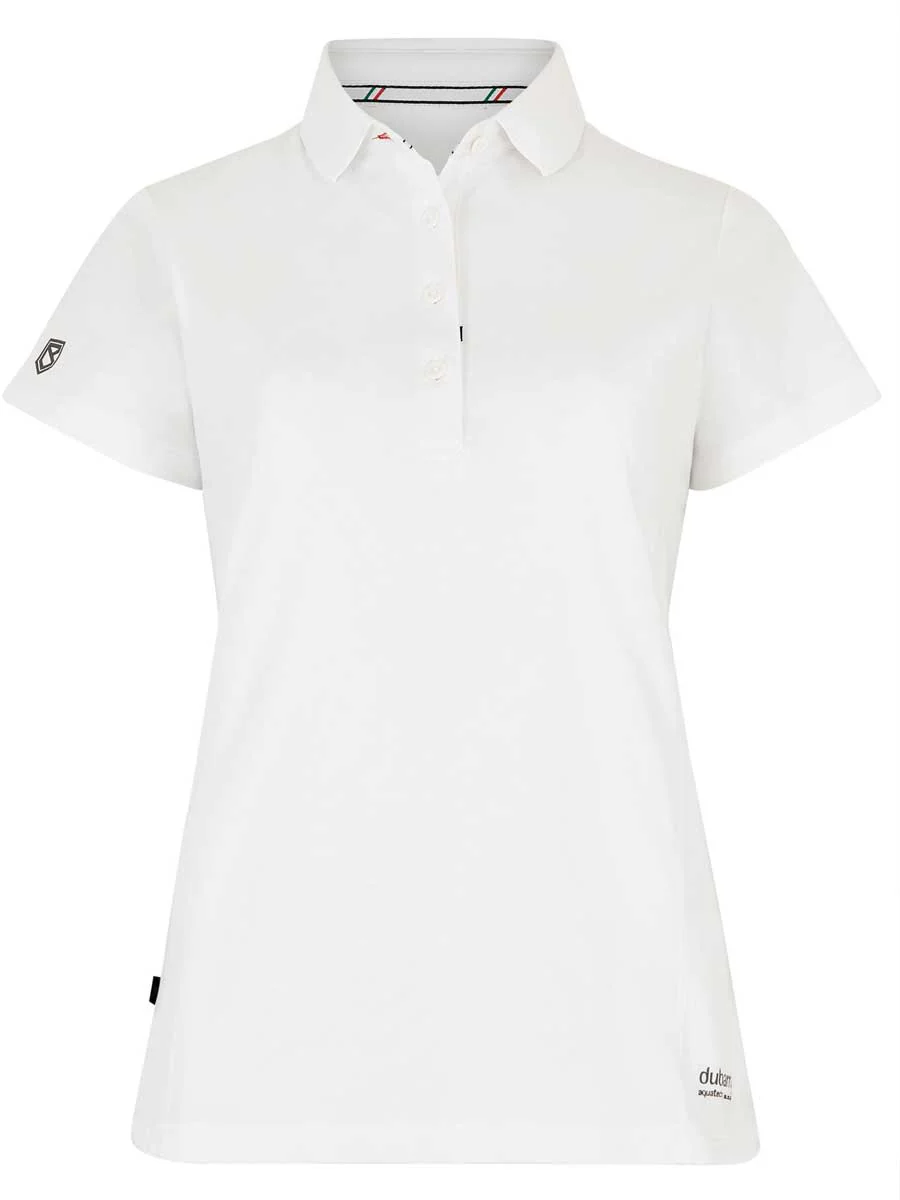 DUBARRY Martinique Womens Short-Sleeve Polo - White - Image 3