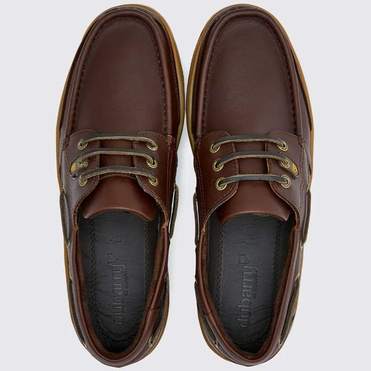 DUBARRY Men's Regatta Deck Shoes - Mahogany - Image 3