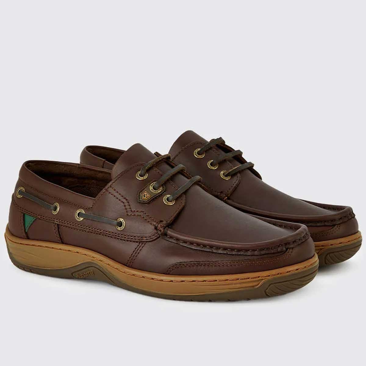 DUBARRY Men's Regatta Deck Shoes - Mahogany - Image 4