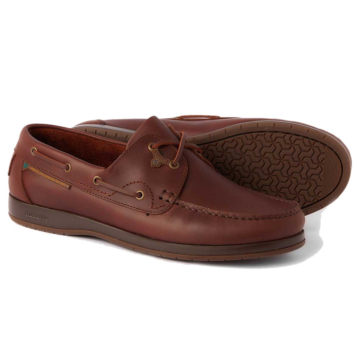 DUBARRY Men's Sailmaker X LT Deck Shoes - Mahogany - Image 3
