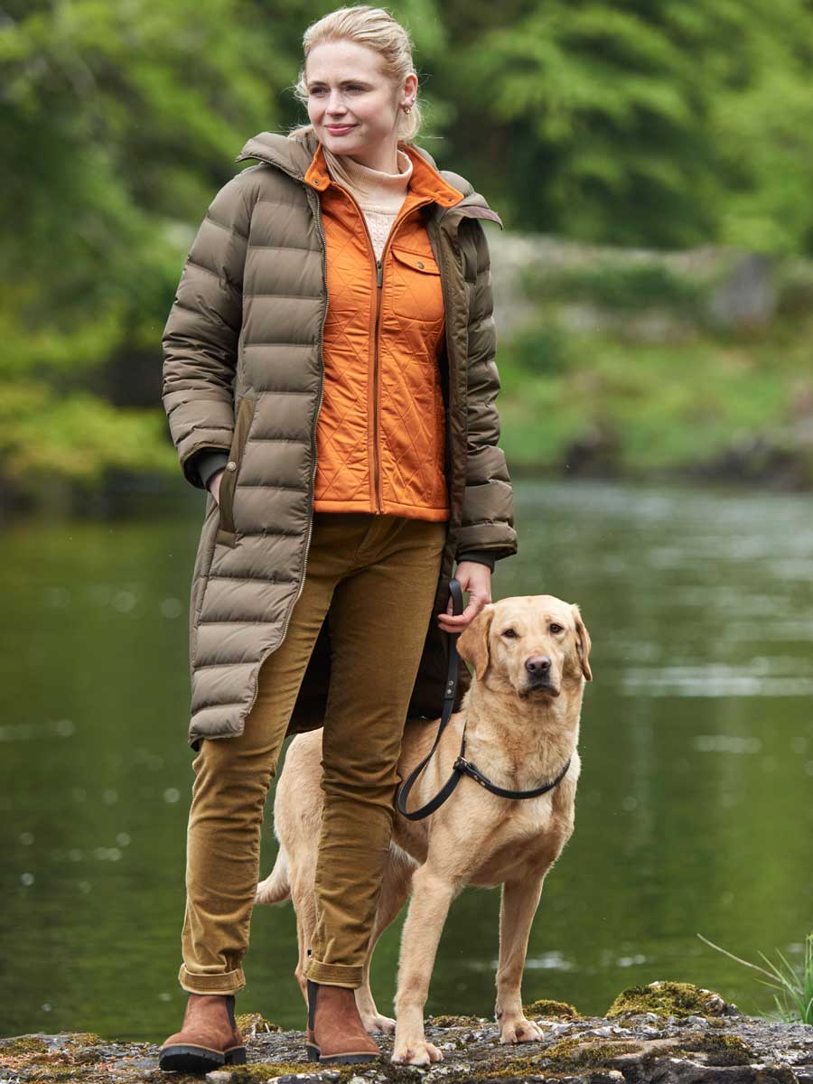 DUBARRY Meyers Women's Long Length Coat - Olive - Image 2