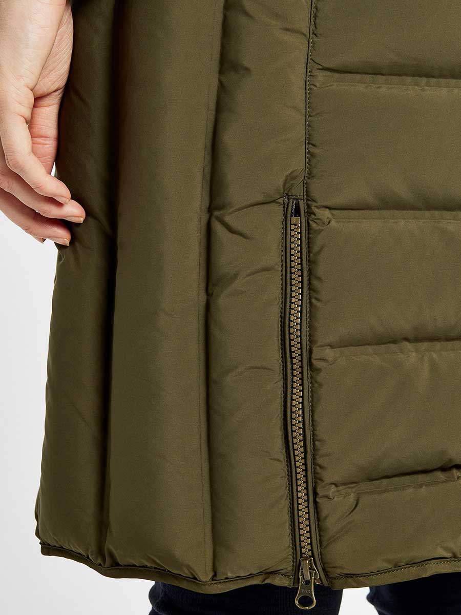 DUBARRY Meyers Women's Long Length Coat - Olive - Image 8