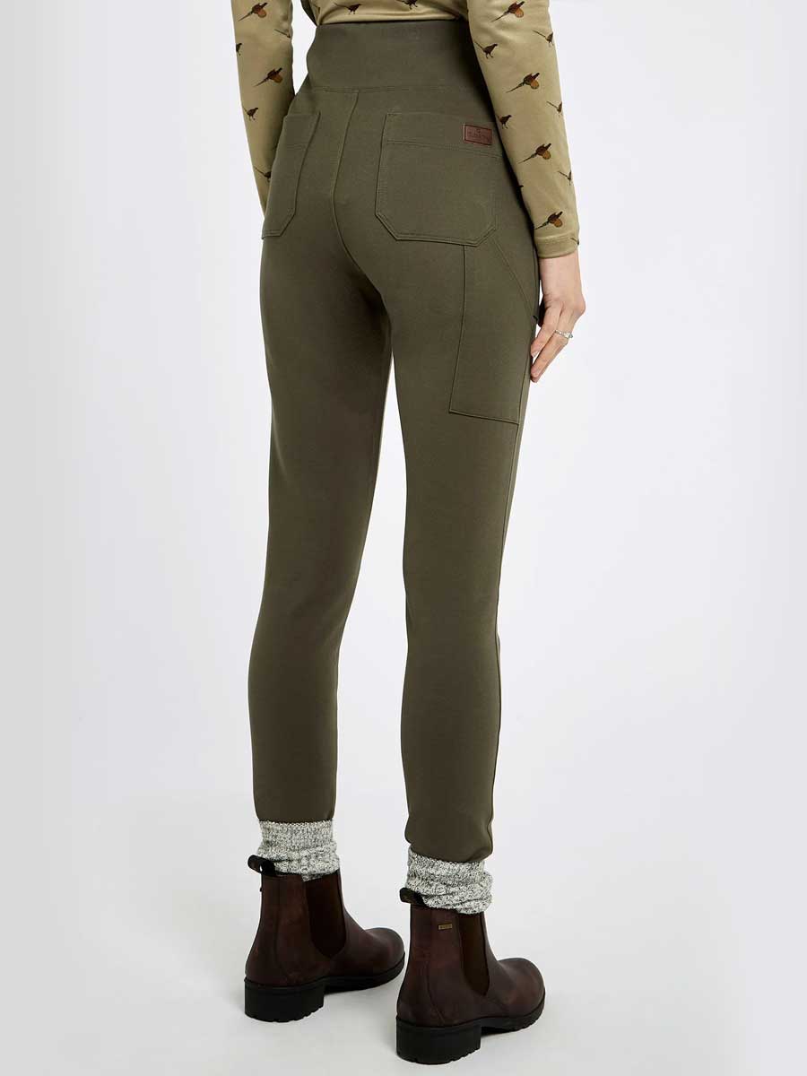 Dubarry Pepperwort Women's Water Repellent Leggings - Olive - Image 2
