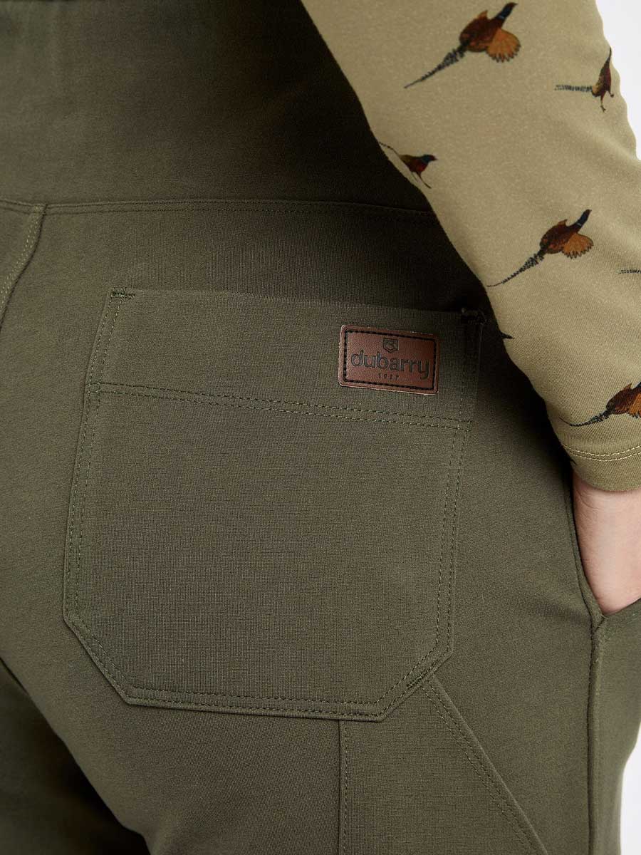 Dubarry Pepperwort Women's Water Repellent Leggings - Olive - Image 4