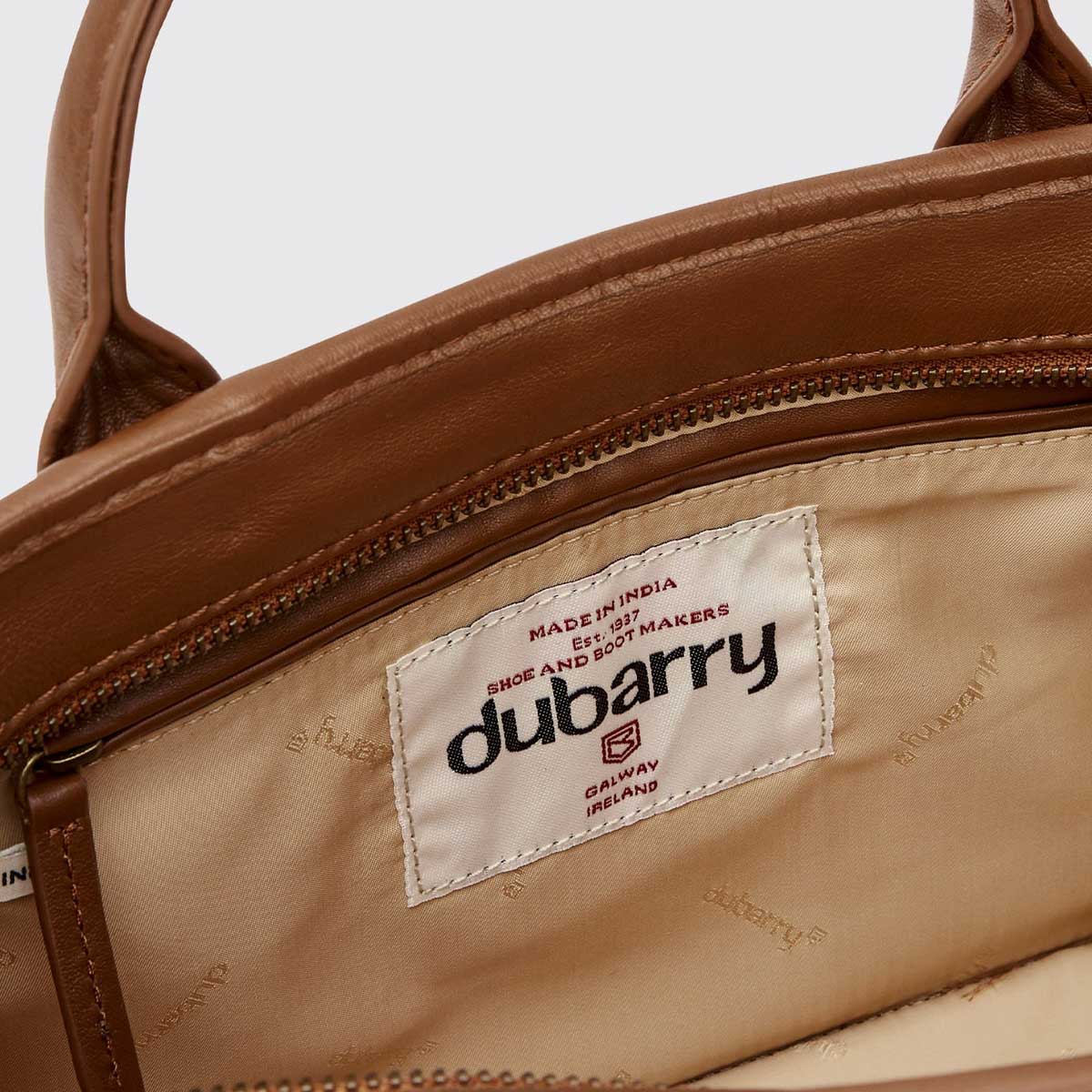 DUBARRY Ramelton Medium Size Leather Handbag - Women's - Caramel - Image 6