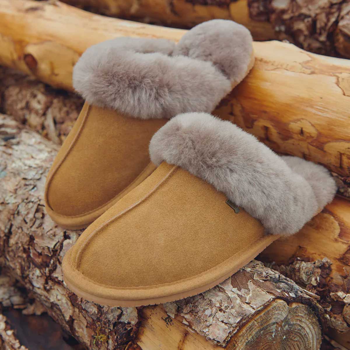 DUBARRY Rockmill Women's Mule Slippers - Sand Suede - Image 2