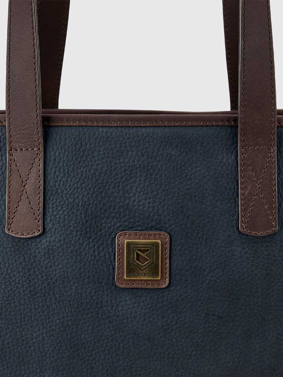 DUBARRY Rosemount Tote Bag - Womens - Navy / Brown - Image 6