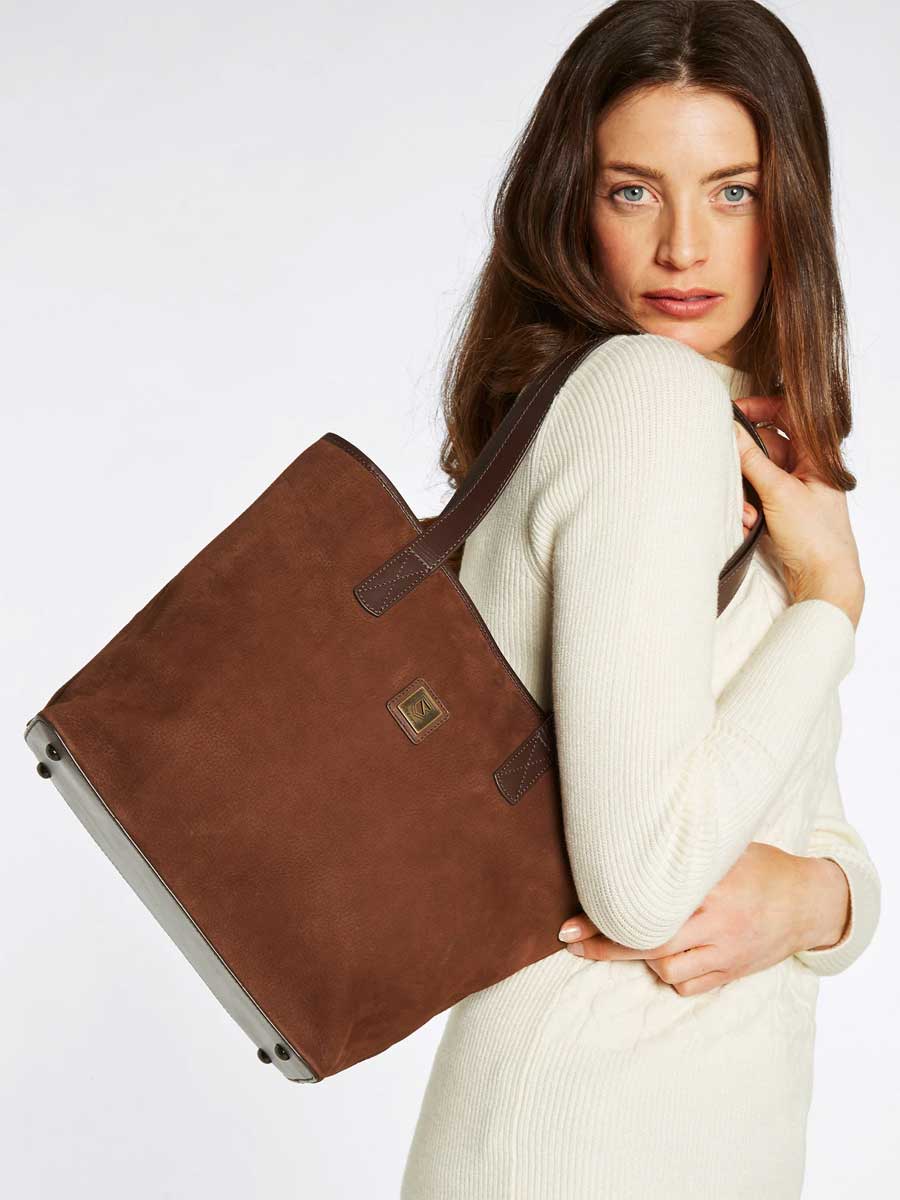 DUBARRY Rosemount Tote Bag - Womens - Walnut - Image 3