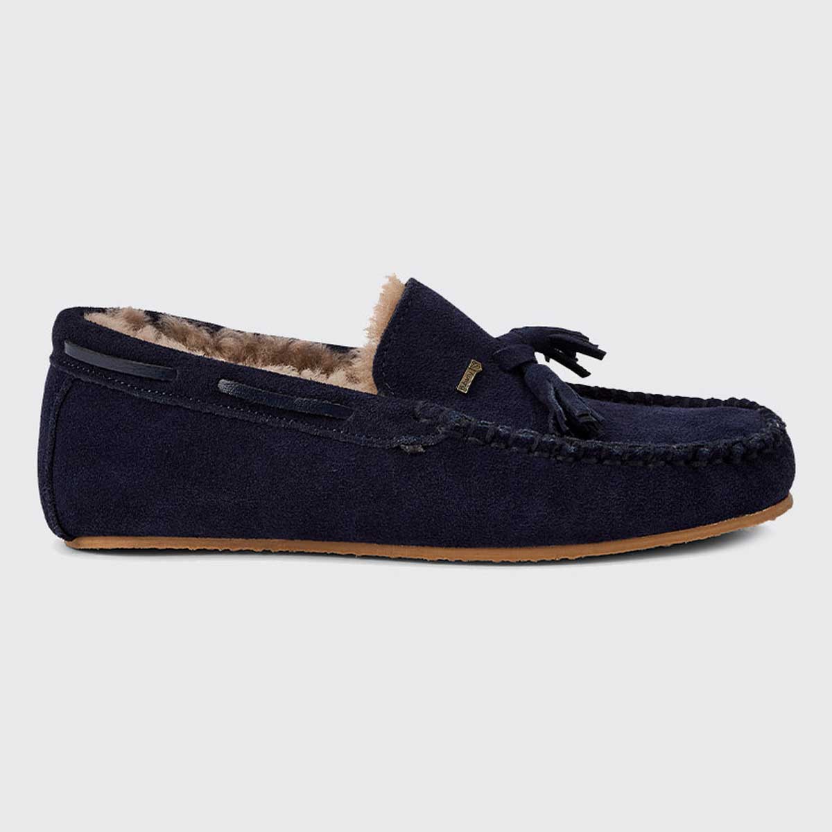 DUBARRY Rosslare Moccasin Slippers - Women's - Navy - Image 4