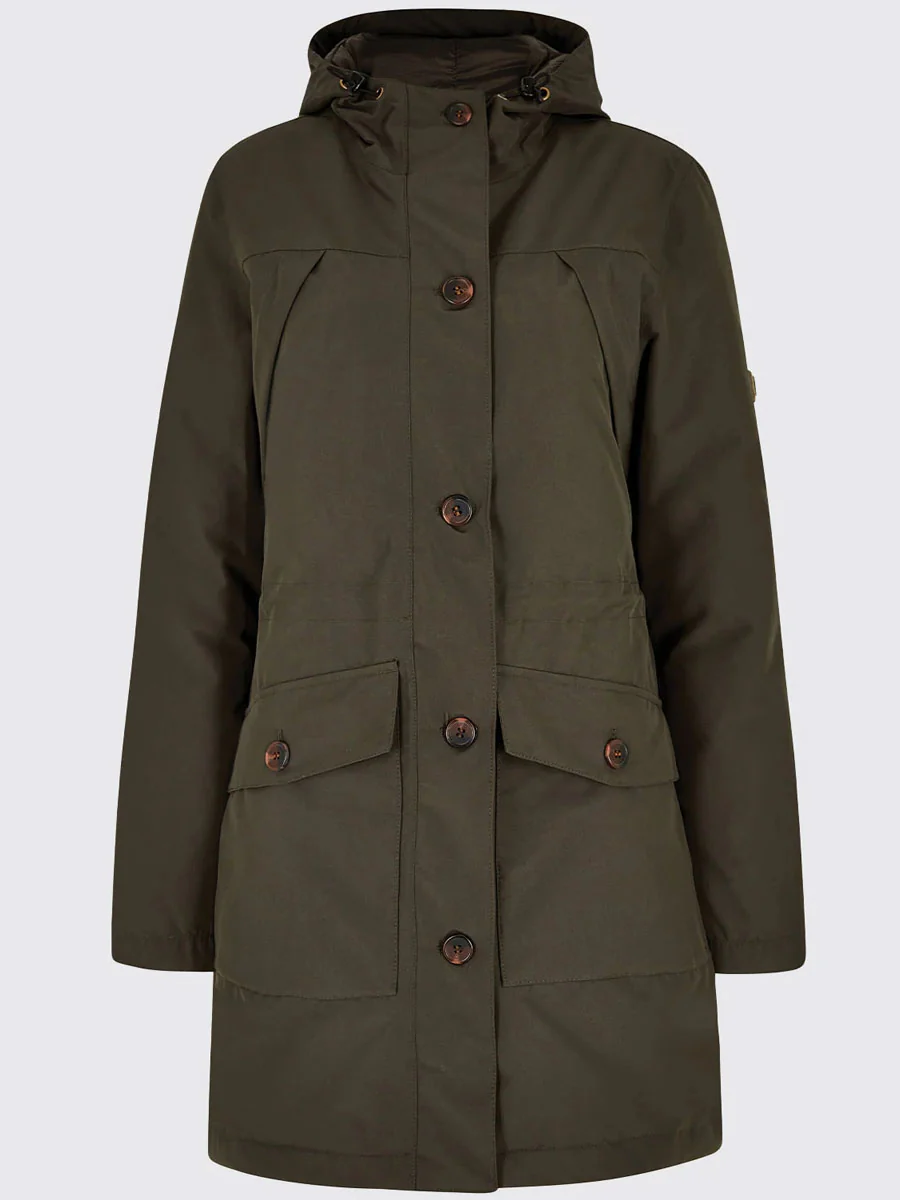 DUBARRY Sandford Waterproof Parka - Women's - Ivy - Image 2
