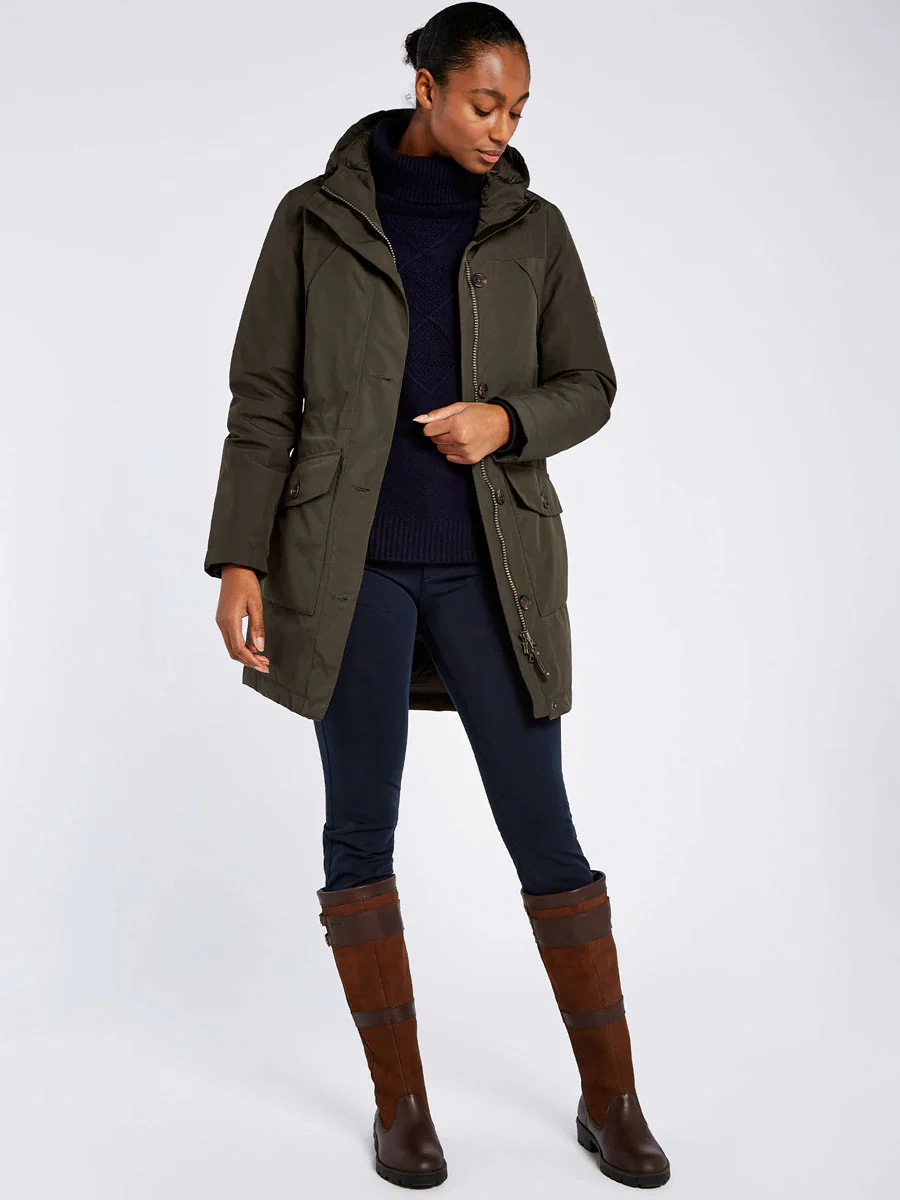 DUBARRY Sandford Waterproof Parka - Women's - Ivy - Image 3