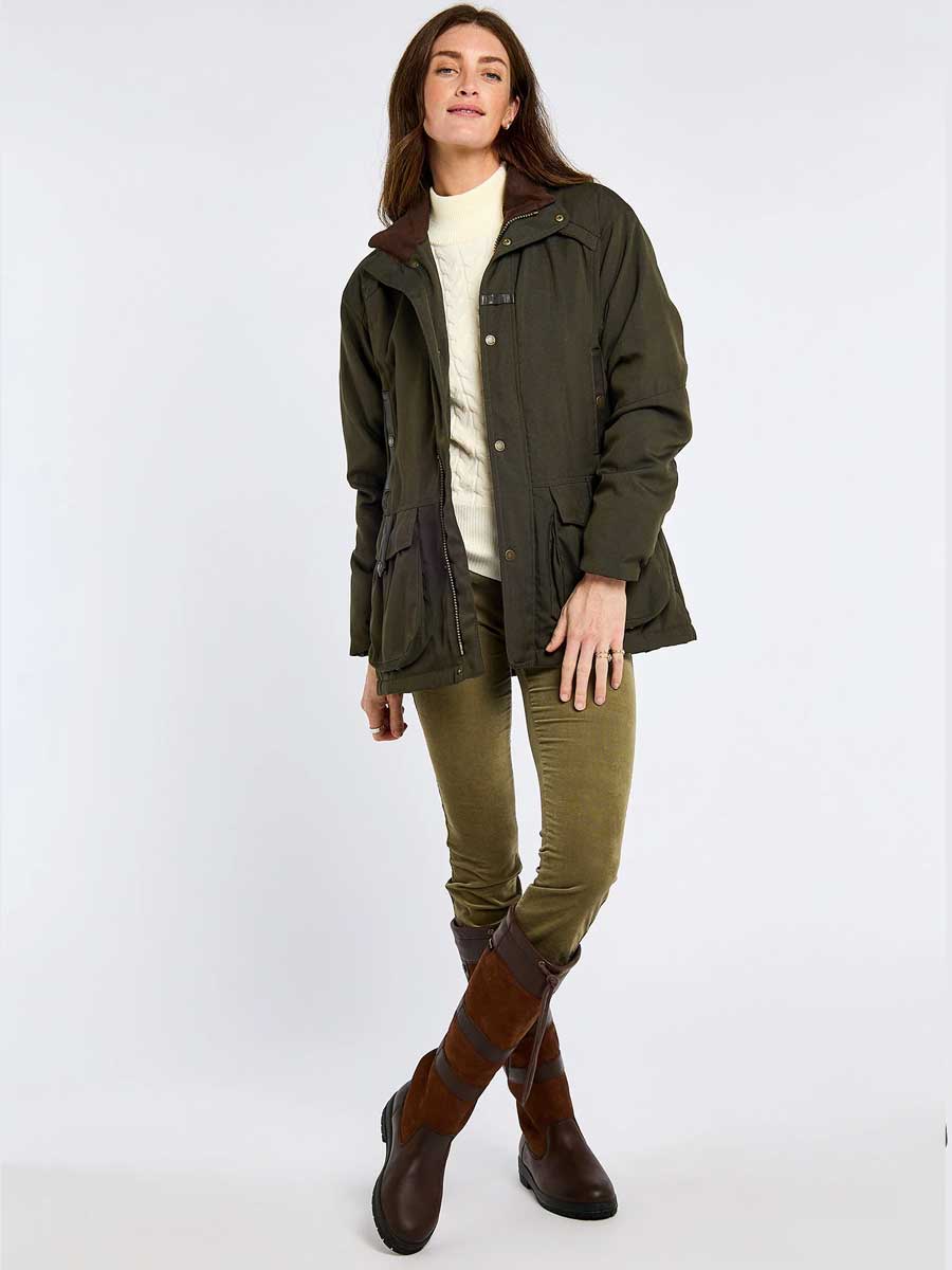 DUBARRY Sherwood Waterproof Jacket - Women's - Olive - Image 5