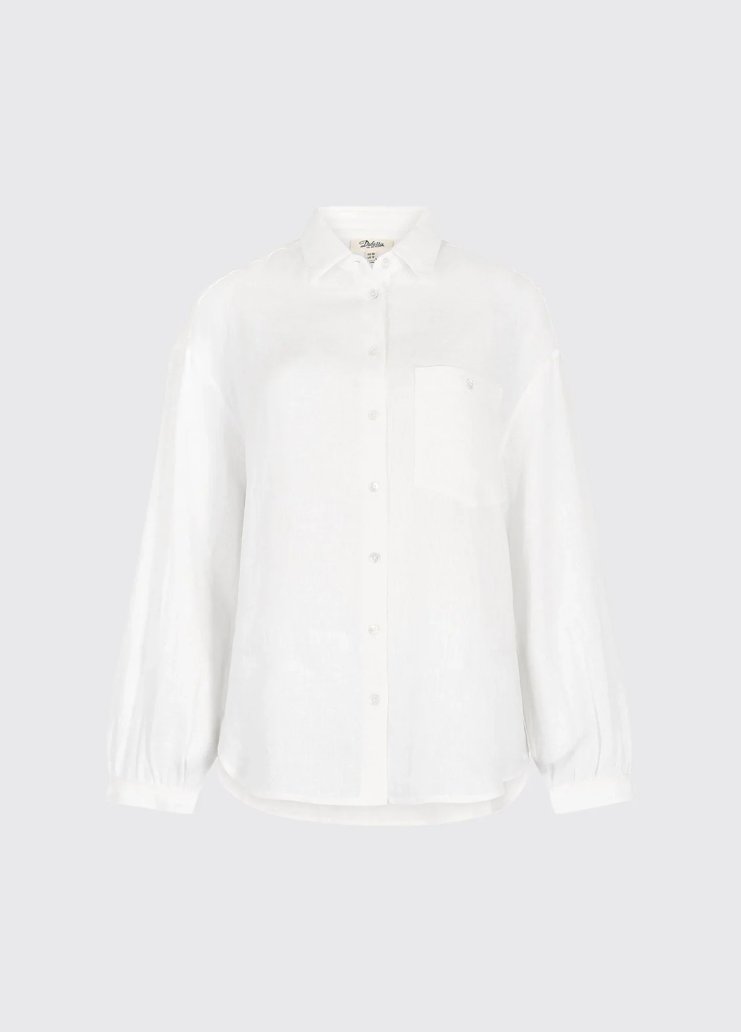 DUBARRY Silvergrass Relaxed Linen Shirt - Women’s - White - Image 3