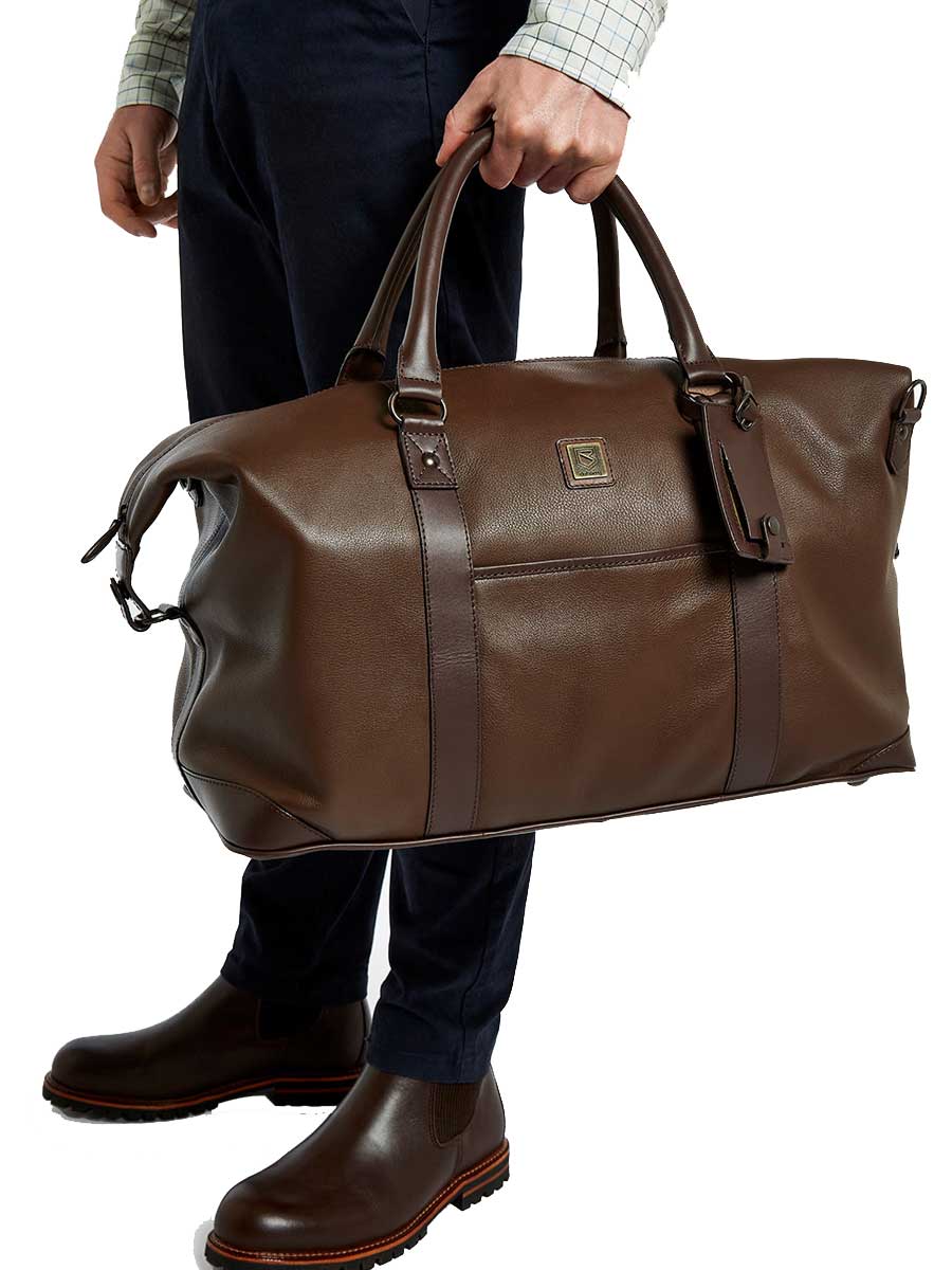 DUBARRY Tollymore Leather Holdall - Walnut - Image 3