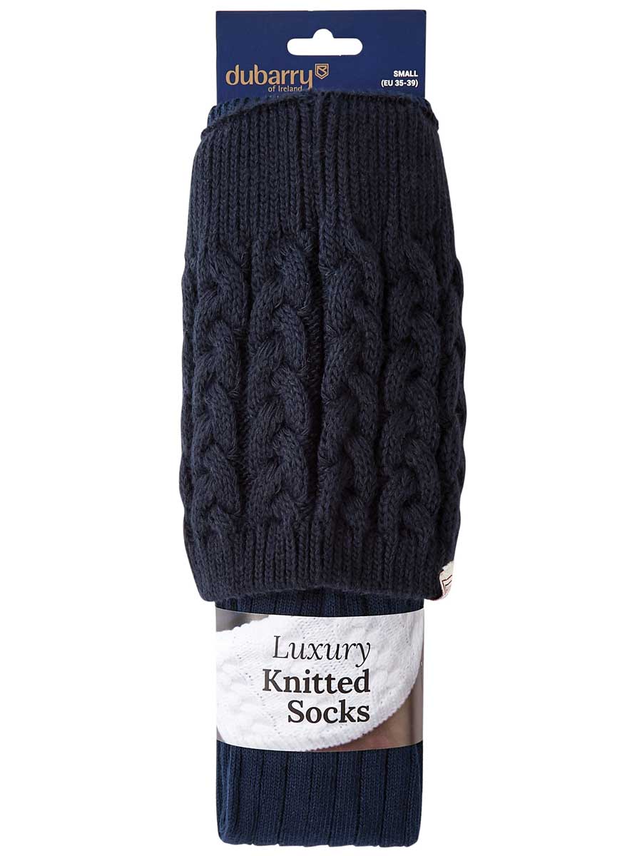 DUBARRY Trinity Knee Length Socks - Navy - Image 3