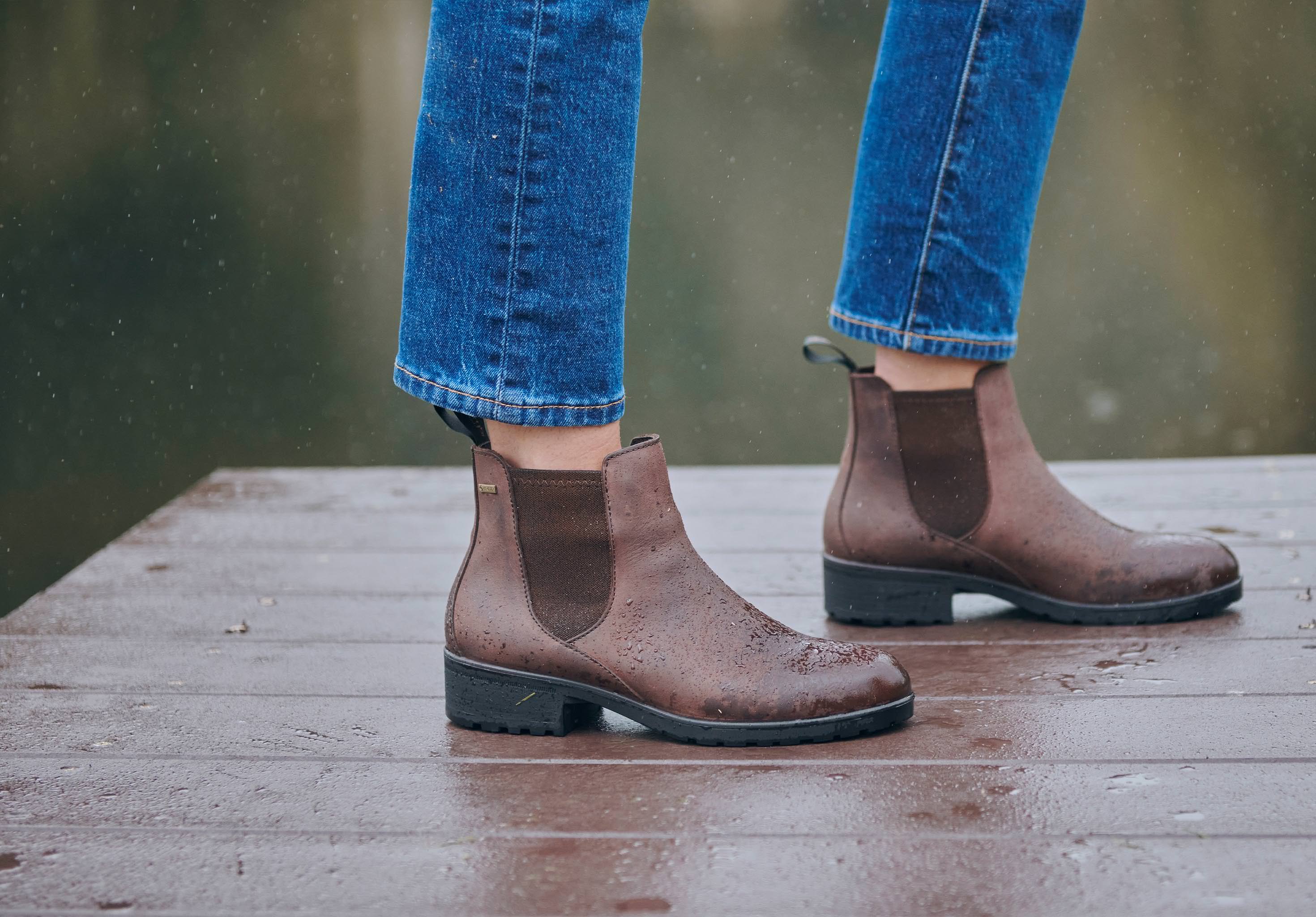DUBARRY Waterford Waterproof Chelsea Boots - Women's - Mahogany - Image 2