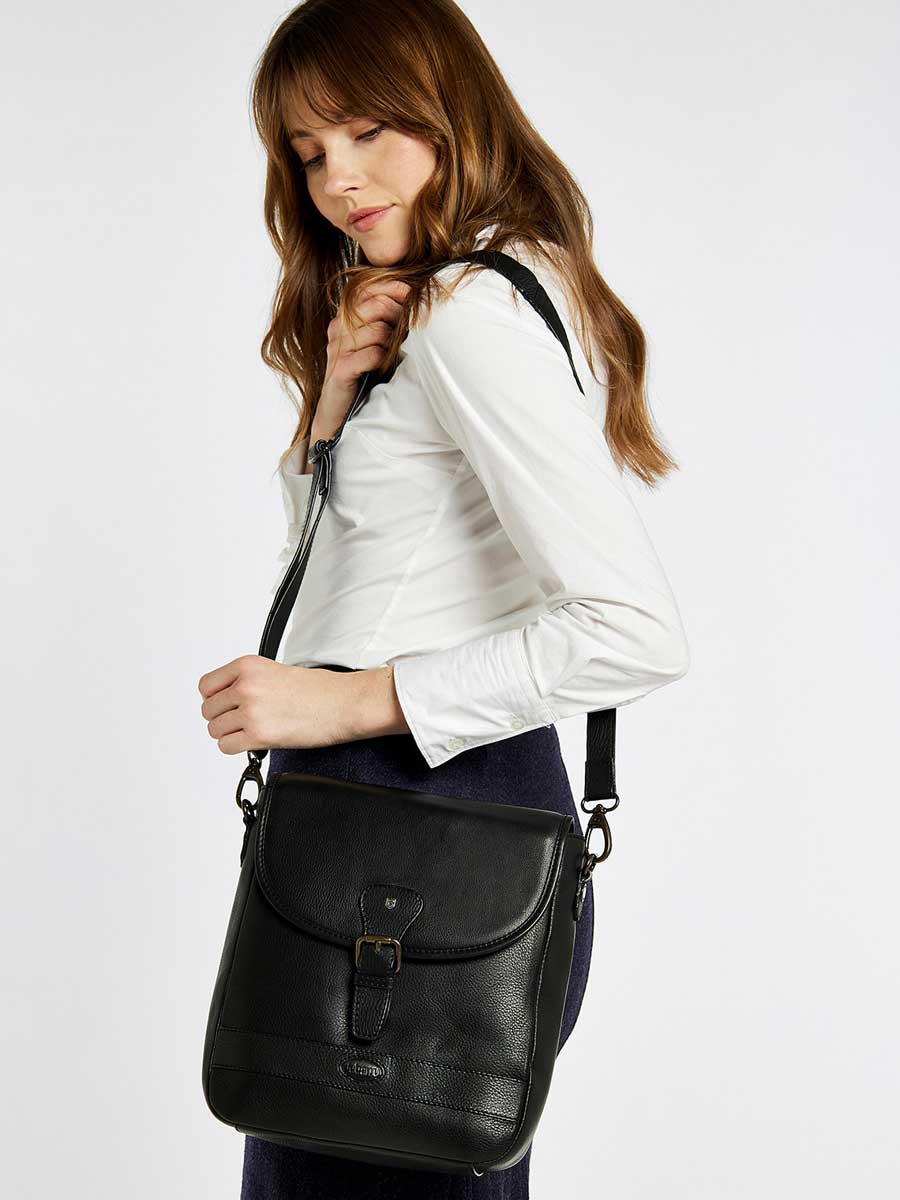 DUBARRY Woodburn Women's Saddle Bag - Black - Image 3