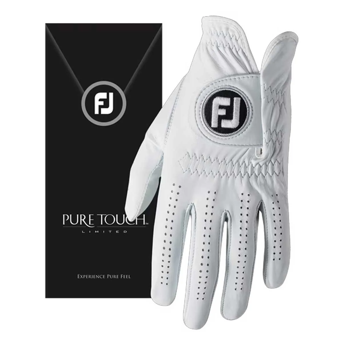 FOOTJOY Pure Touch Limited Golf Glove - Mens - White
