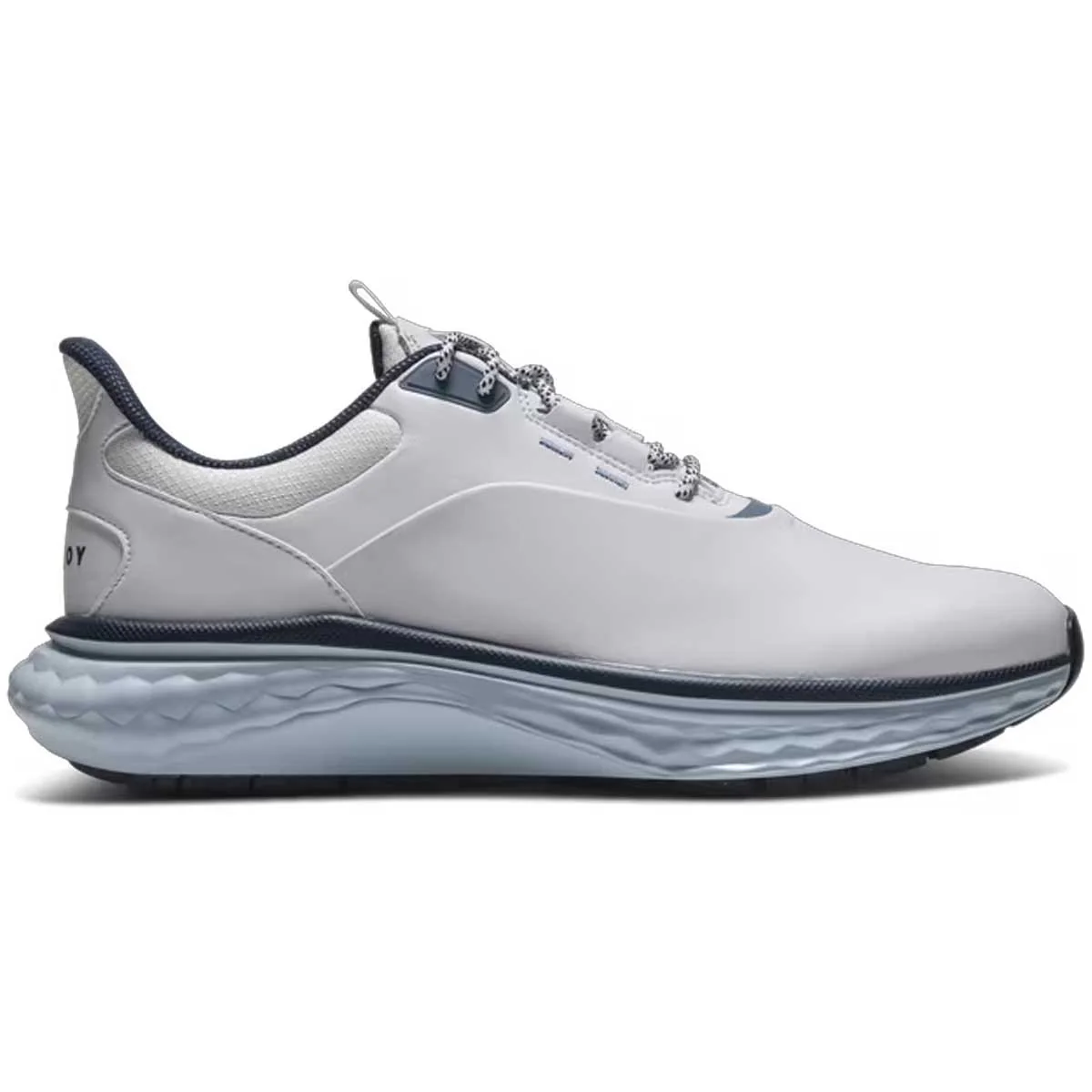 FOOTJOY Quantam Golf Shoes - Mens - White / Navy / Blue - Image 6