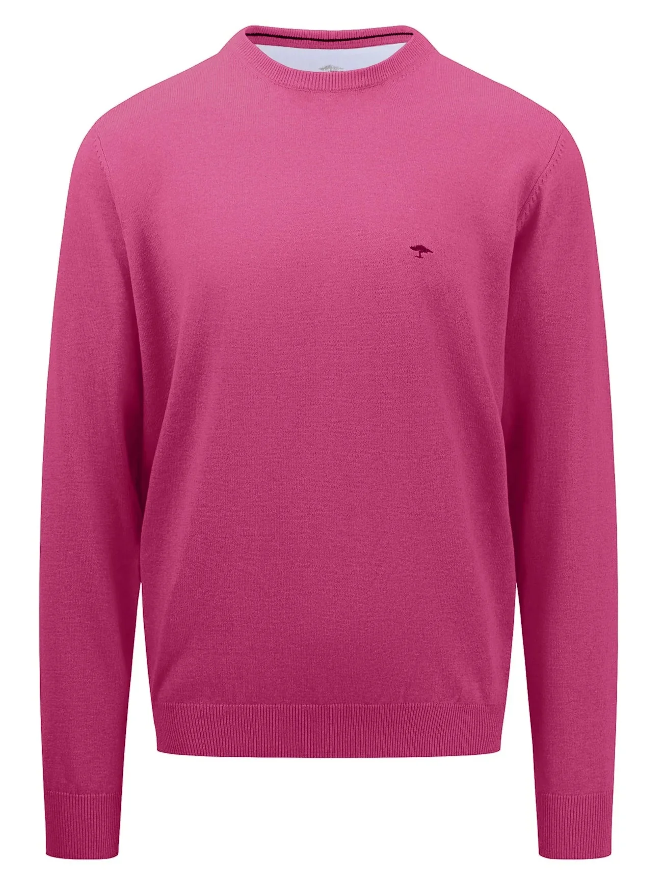 FYNCH HATTON Crew Neck Sweater - Men's Fine Knit – Malaga