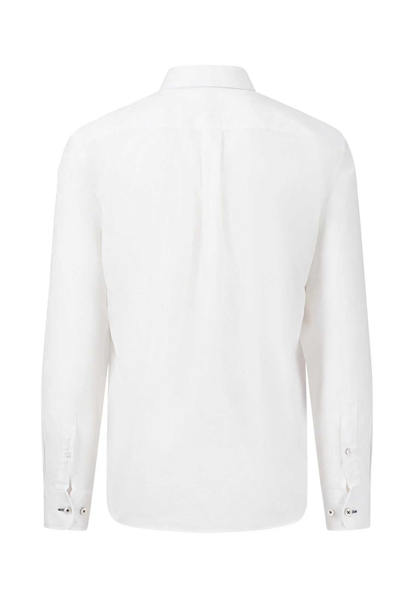 FYNCH HATTON Oxford Shirt - Men's Soft Cotton – White - Image 5