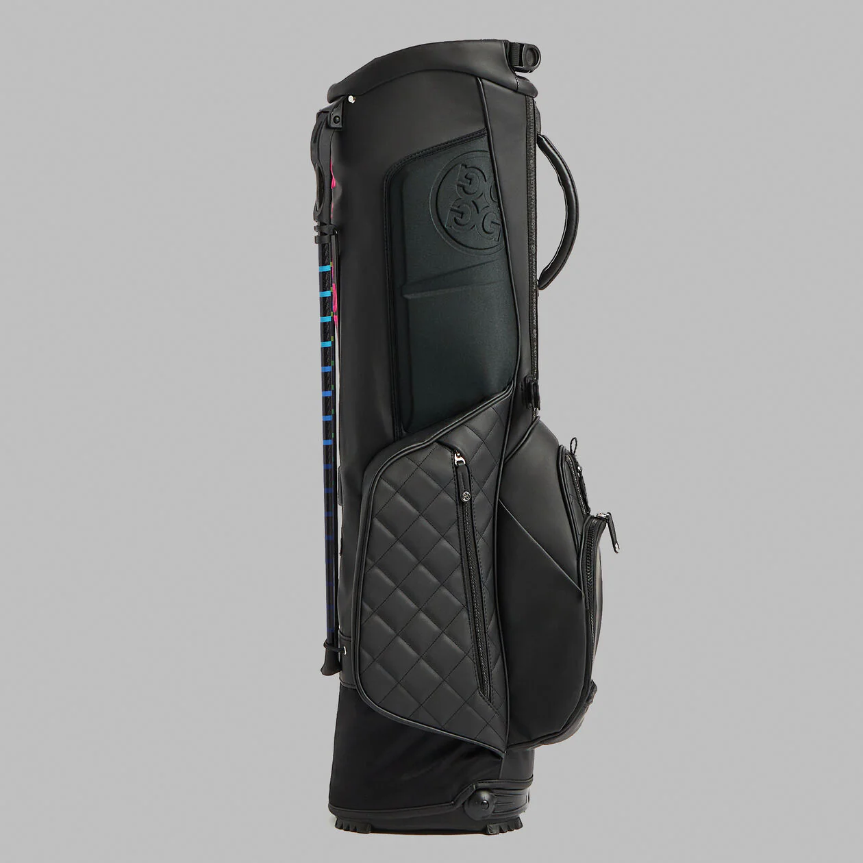 G/FORE Daytona Plus Carry Golf Bag by Vessel – Stand Bag – Onyx - Image 3