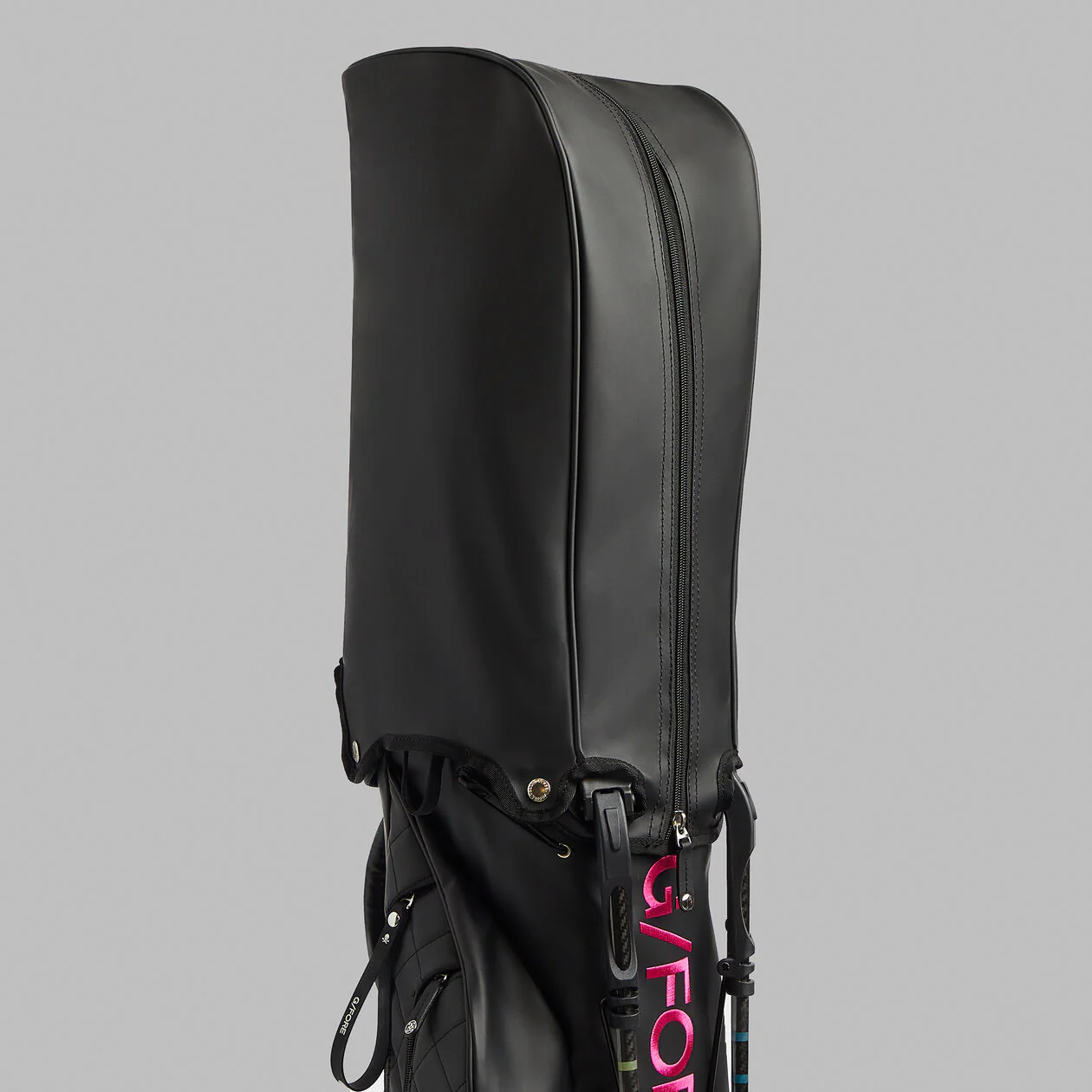 G/FORE Daytona Plus Carry Golf Bag by Vessel – Stand Bag – Onyx - Image 9