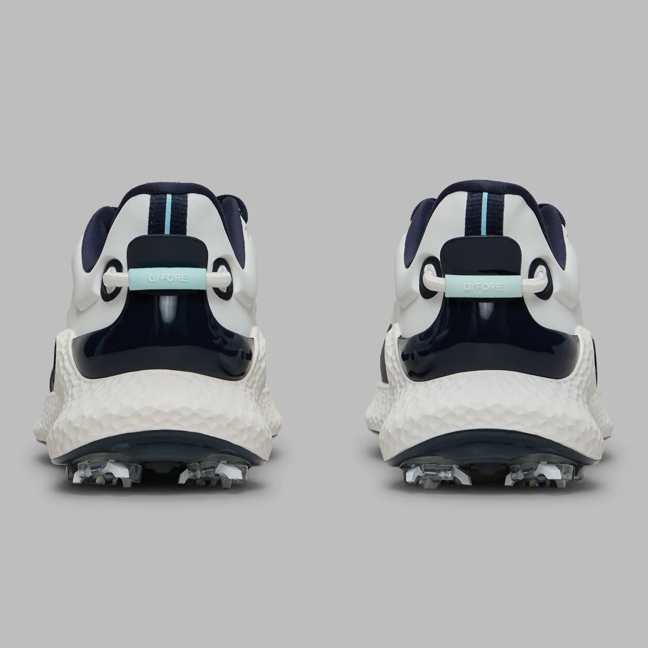 G/FORE MG4+ O2 G/Lock Softspike Women’s Golf Shoes - Snow / Twilight - Image 4