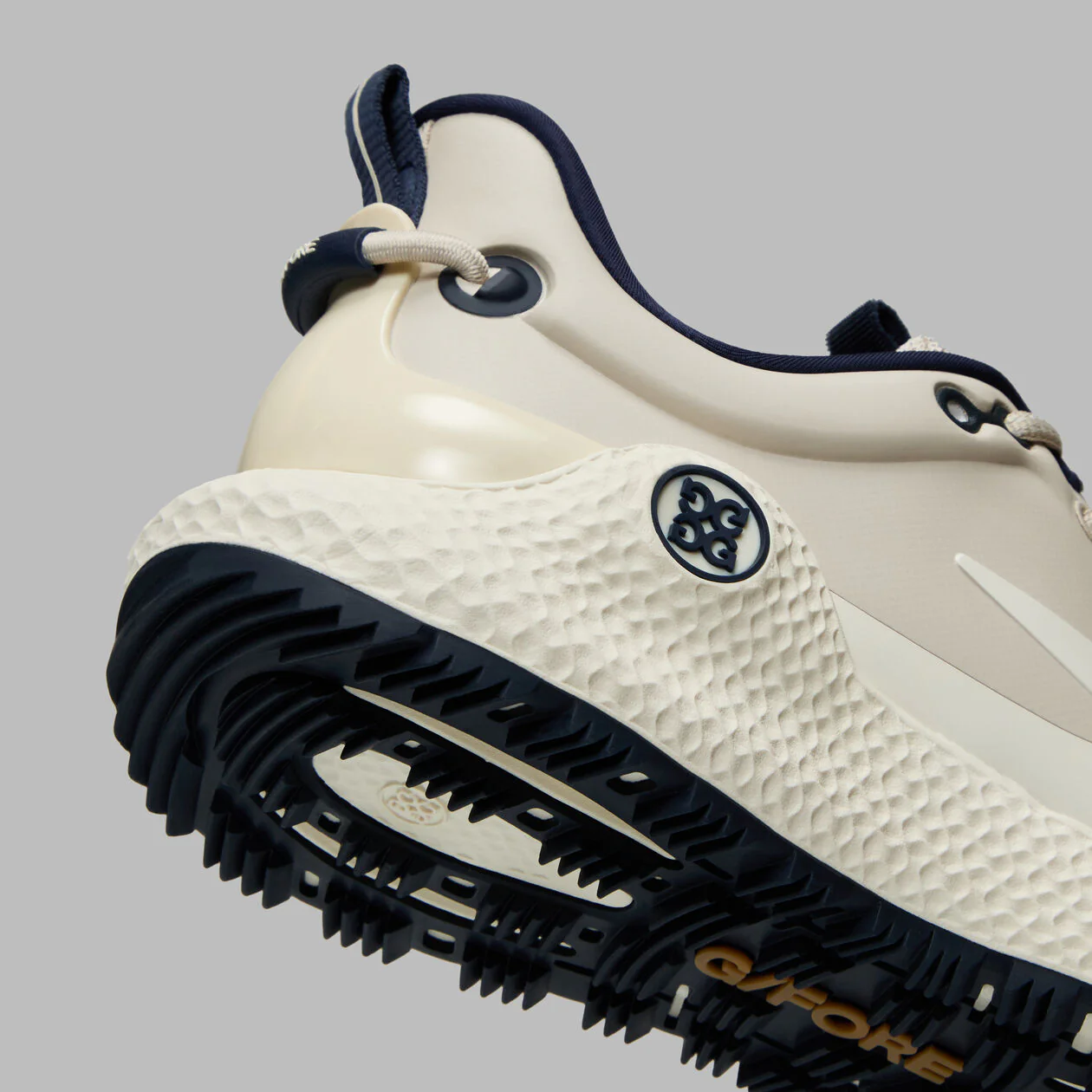 G/FORE MG4+ O2 Men’s Golf Shoes - Pumice / Chalk White - Image 2