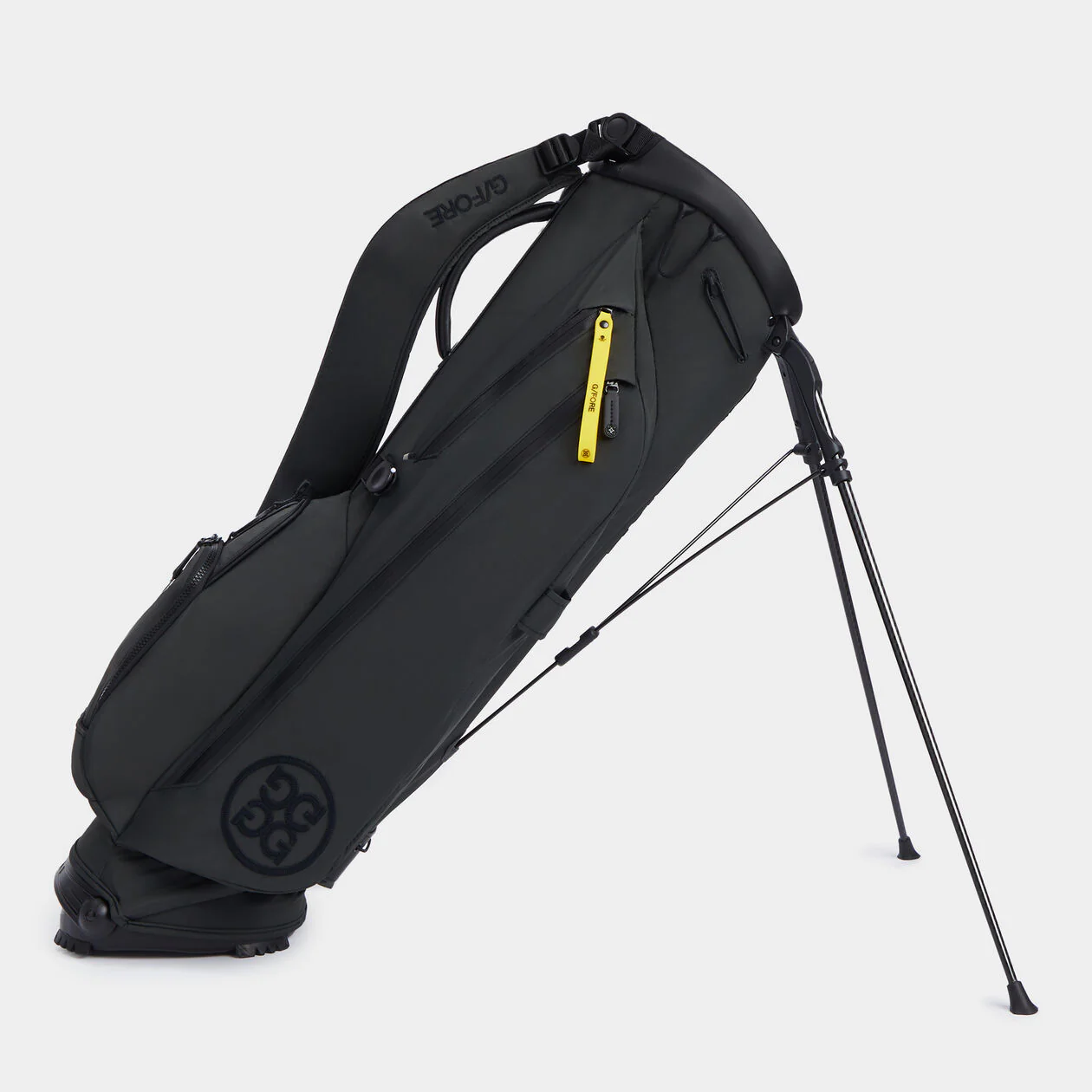 G/FORE Parachute Carry Golf Bag by Vessel – Ultra Light Stand Bag – Graphite