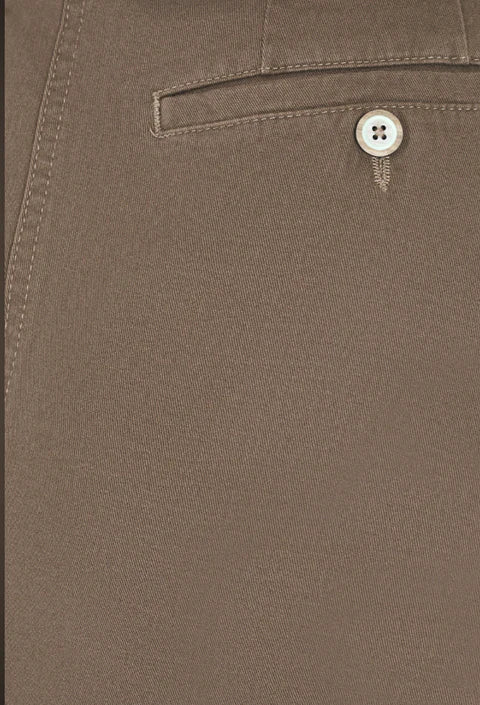 GURTEEN Trousers - Longford Spring Stretch Cotton Chinos - Acorn - Image 2