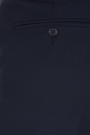 GURTEEN Trousers - Cologne Formal Stretch Flannels - Navy - Image 3