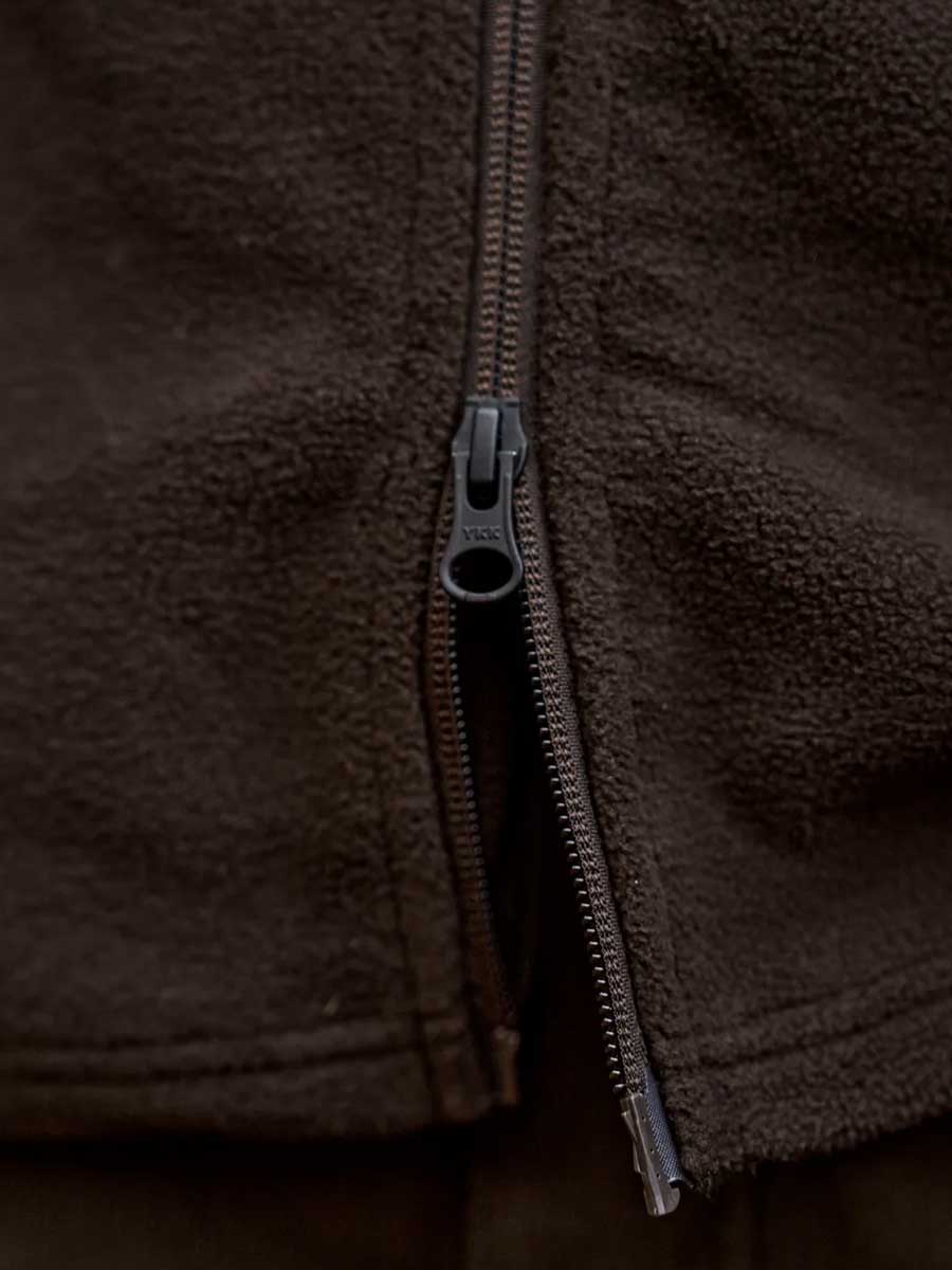 HARKILA Aspire Fleece Waistcoat - Mens - Shadow Brown - Image 10