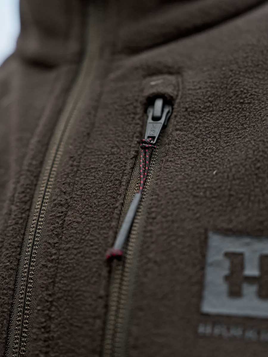 HARKILA Aspire Fleece Waistcoat - Mens - Shadow Brown - Image 3