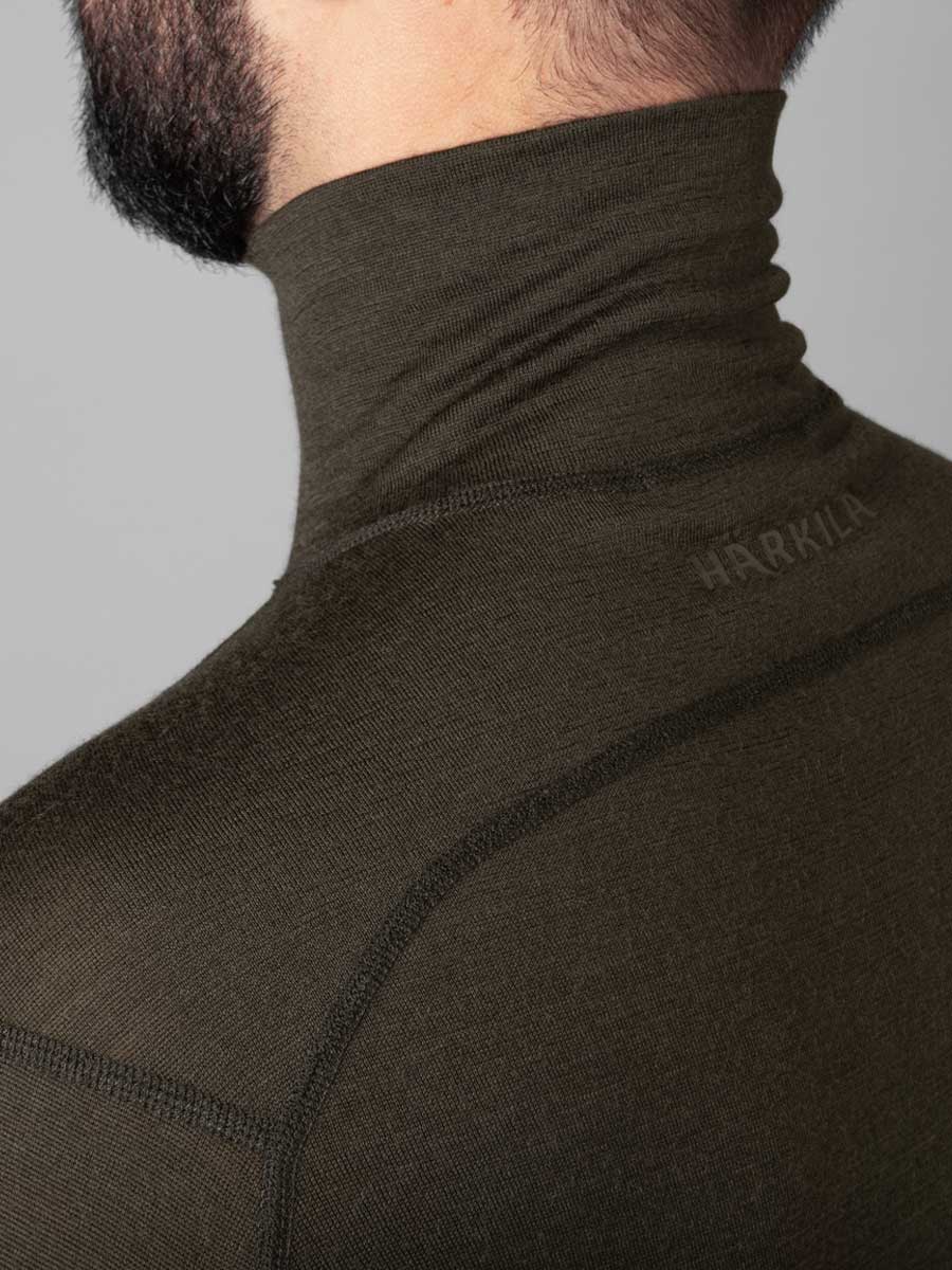 HARKILA Base All Season Half Zip - Mens - Shadow Brown - Image 6