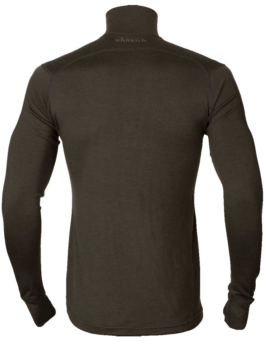 HARKILA Base All Season Half Zip - Mens - Shadow Brown - Image 7