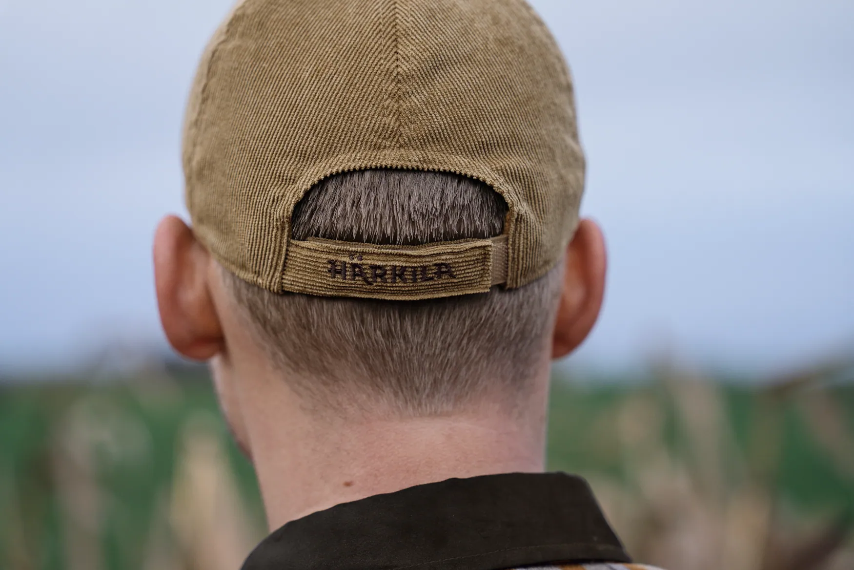 HARKILA Corduroy Cap - Elmwood - Image 3