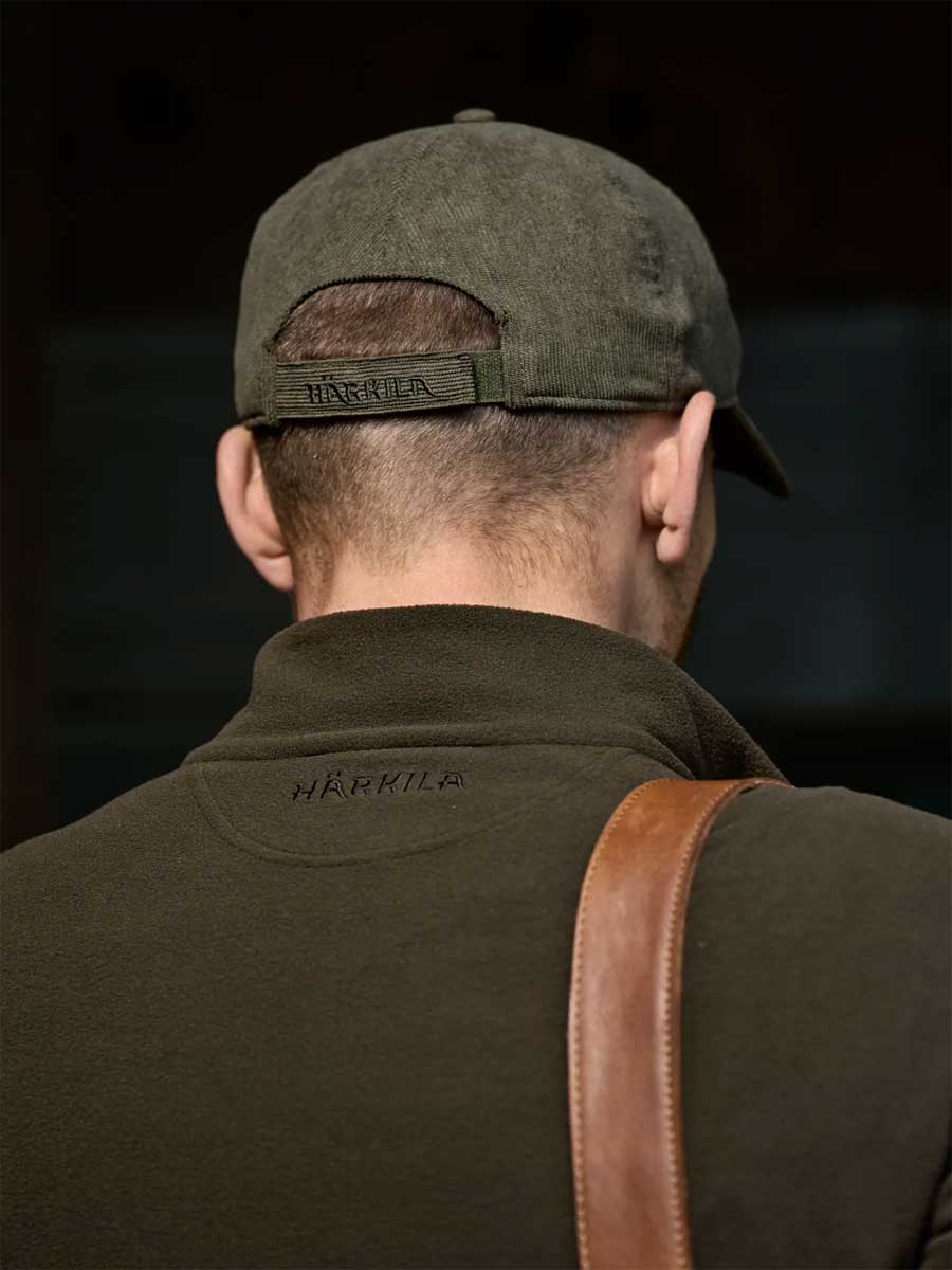 HARKILA Corduroy Cap - Grape Leaf - Image 4
