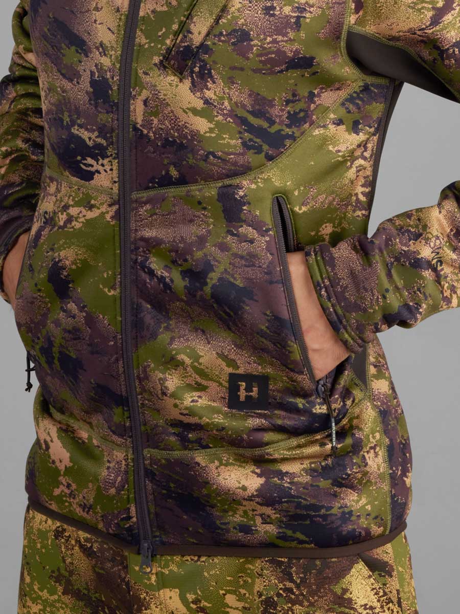 HARKILA Deer Stalker Camo Fleece Hoodie - Mens - AXIS MSP Forest - Image 5