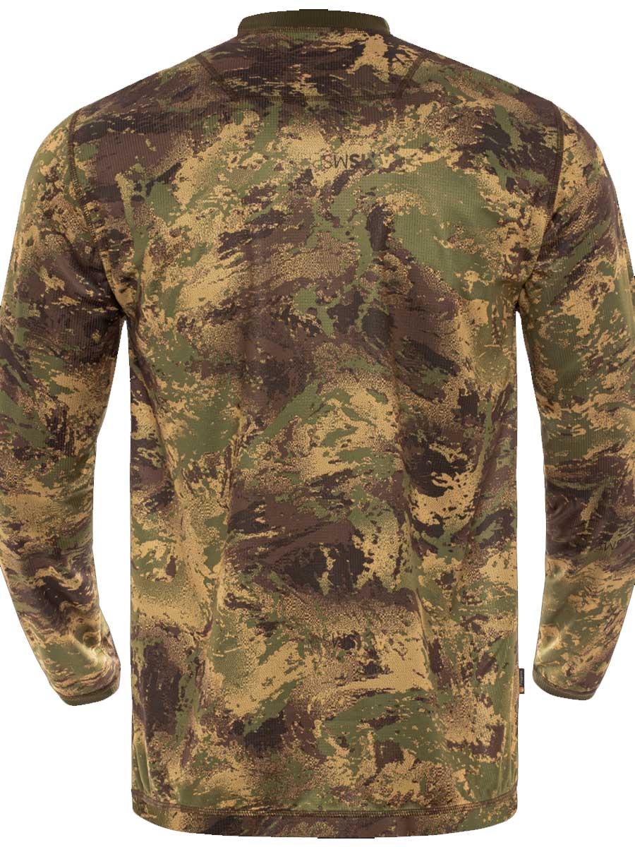 HARKILA Deer Stalker Camo Long Sleeve T-Shirt - Mens - AXIS MSP Forest green - Image 4