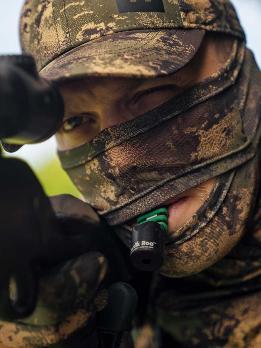 HARKILA Deer Stalker Camo Mesh Facecover 2.0 - AXIS MSP Forest Green - Image 2