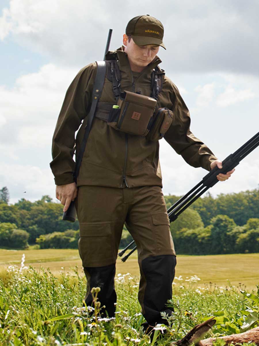 HARKILA Finnmark HWS Waterproof Trousers - Mens - Hunting Green - Image 2